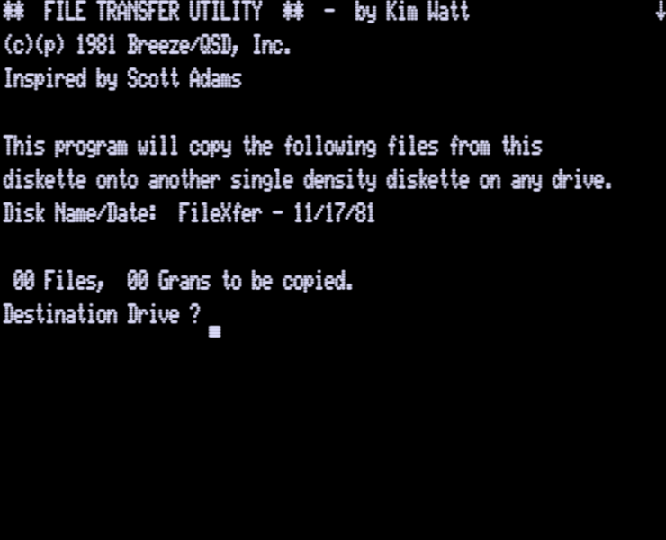 Screen shot